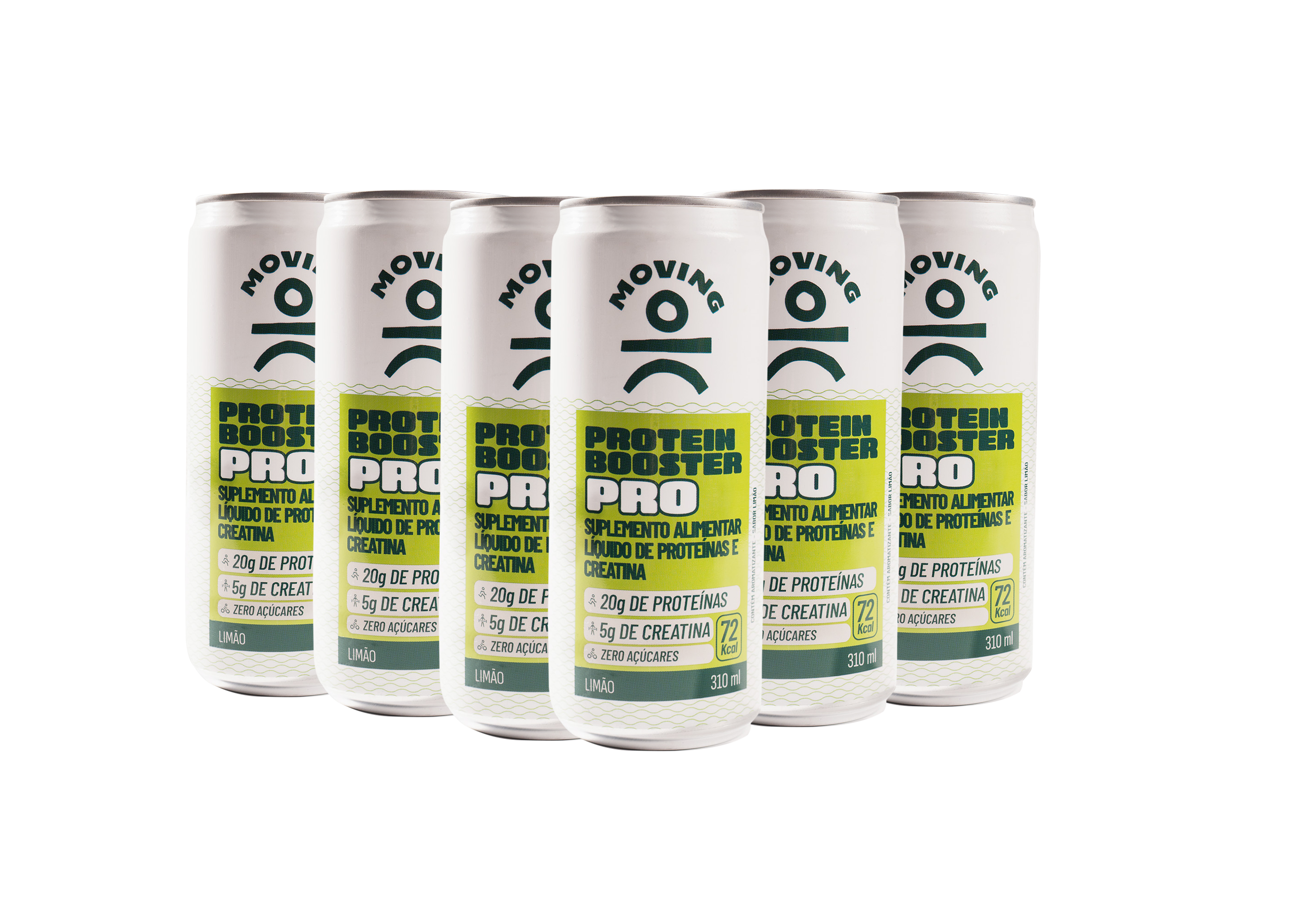 Protein Booster Pro – Limão  Pack com 6